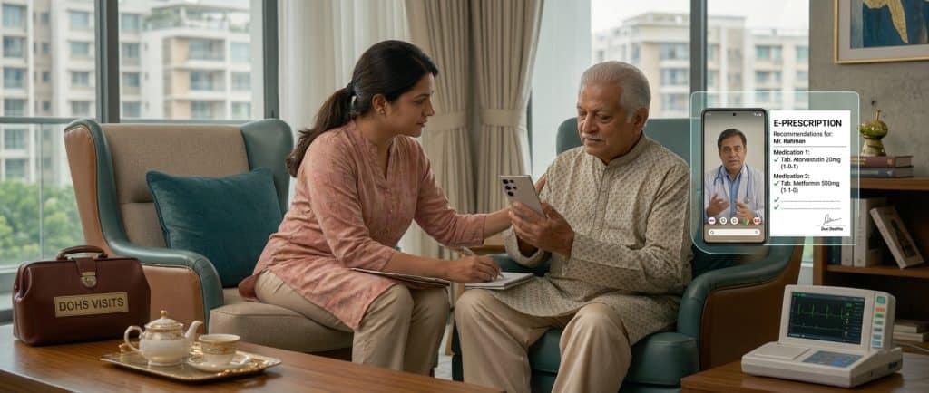 Doctor Home Visit in Malibagh